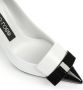 Sergio Rossi Sr1 Cindy 75mm leather pumps White - Thumbnail 5