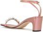 Sergio Rossi SR1 crystal sandals Pink - Thumbnail 3