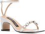 Sergio Rossi sr1 60mm crystal-embellished sandals White - Thumbnail 2
