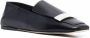 Sergio Rossi sr1 square-toe collapsible-heel loafers Black - Thumbnail 2