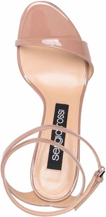 Sergio Rossi strap-detail open-toe sandals Neutrals