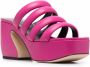 Sergio Rossi strap-detail open-toe sandals Pink - Thumbnail 2