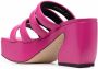 Sergio Rossi strap-detail open-toe sandals Pink - Thumbnail 3