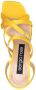 Sergio Rossi strappy 95mm leather sandals Yellow - Thumbnail 4