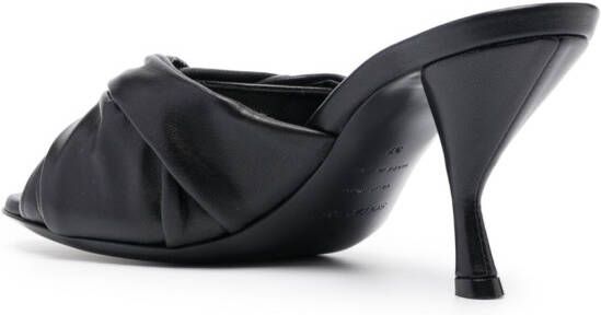 Sergio Rossi twist-detail 90mm sandals Black
