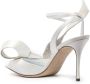 Sergio Rossi x Area Marquise 90mm crystal-embellished pumps White - Thumbnail 3