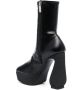 Si Rossi 125mm platform ankle boots Black - Thumbnail 3
