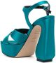 Si Rossi 140mm buckle-fastening sandals Blue - Thumbnail 3