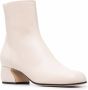 Si Rossi block-heel ankle boots Neutrals - Thumbnail 2