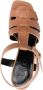 Si Rossi caged 125mm leather sandals Brown - Thumbnail 4