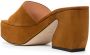 Si Rossi chunky-heel suede mules Brown - Thumbnail 3