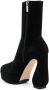 Si Rossi sculpted-heel platform ankle boots Black - Thumbnail 3