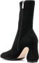 Si Rossi square-toe suede boots Black - Thumbnail 3