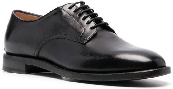 Silvano Sassetti lace-up leather Oxford shoes Black