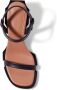 Simkhai Roma heeled leather sandals Brown - Thumbnail 4