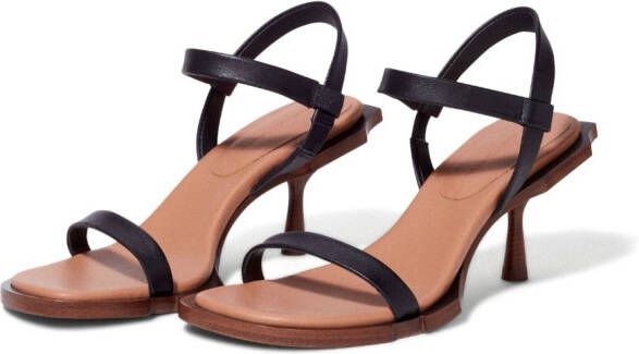 Simkhai Roma heeled leather sandals Brown