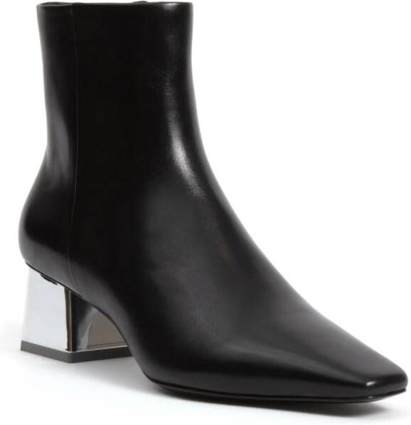 Simkhai Ryder leather ankle boots Black