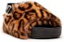 Simon Miller Furry Dip cheetah-pattern sandals Brown - Thumbnail 2