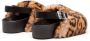 Simon Miller Furry Dip cheetah-pattern sandals Brown - Thumbnail 3