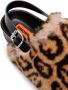 Simon Miller Furry Dip cheetah-pattern sandals Brown - Thumbnail 5