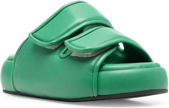 Simon Miller touch-strap sandals Green