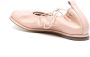 Simone Rocha heart-toe patent leather ballerina shoes Pink - Thumbnail 3