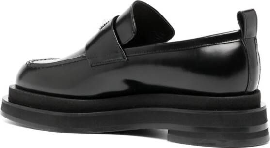 Simone Rocha Heart Toe Platform loafers Black