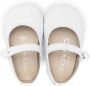 Simonetta leather ballerina shoes White - Thumbnail 3