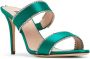 SJP by Sarah Jessica Parker Blossom 90mm crystal-embellished mules Green - Thumbnail 2