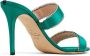 SJP by Sarah Jessica Parker Blossom 90mm crystal-embellished mules Green - Thumbnail 3