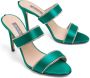 SJP by Sarah Jessica Parker Blossom 90mm crystal-embellished mules Green - Thumbnail 5