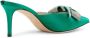 SJP by Sarah Jessica Parker Paley 70 bow-detailed mules Green - Thumbnail 2