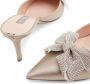 SJP by Sarah Jessica Parker Paley 70 bow-detailed mules Grey - Thumbnail 3