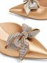 SJP by Sarah Jessica Parker rhinestone-embellished bow 70mm mules Gold - Thumbnail 2