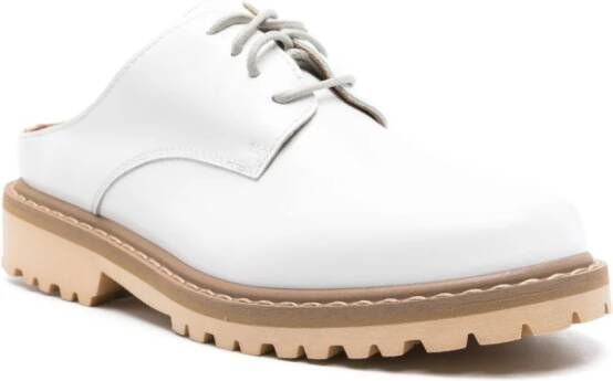 Sofie D'hoore Faylvato leather slippers White