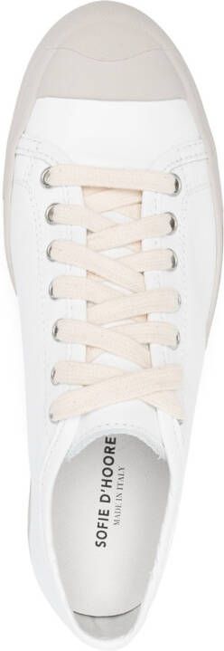 Sofie D'hoore Folk low-top leather sneakers White