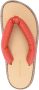 Sofie D'hoore padded-strap leather flip flops Red - Thumbnail 4