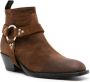 Sonora 35mm suede ankle boots Brown - Thumbnail 1