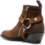 Sonora 35mm suede ankle boots Brown - Thumbnail 2