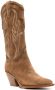 Sonora 70mm Western-style suede boots Brown - Thumbnail 2