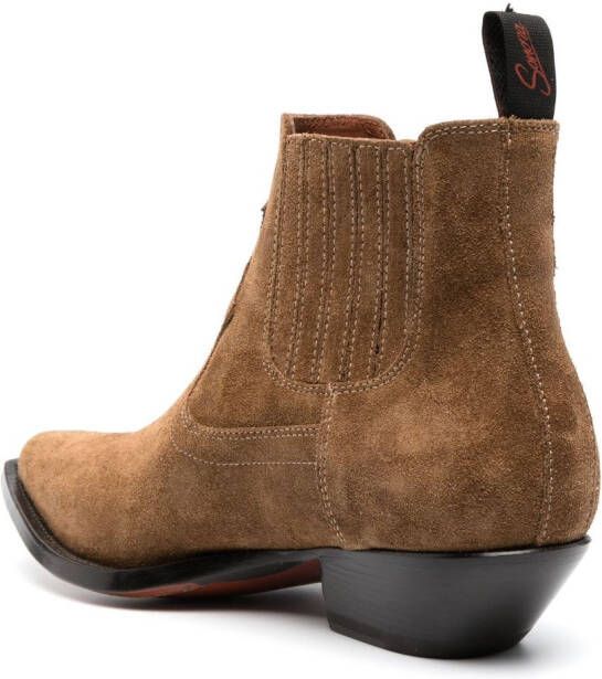 Sonora Cigar ankle boots Brown