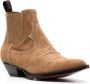 Sonora Hidalgo 45mm suede ankle boots Brown - Thumbnail 2