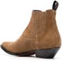 Sonora Hidalgo 45mm suede ankle boots Brown - Thumbnail 3