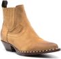 Sonora Hidalgo 50mm suede ankle boots Neutrals - Thumbnail 2