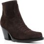 Sonora Hidalgo 85mm leather ankle boots Brown - Thumbnail 2
