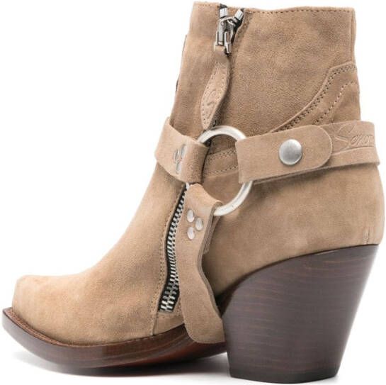 Sonora Jalapeno 60mm ankle boots Neutrals