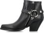 Sonora Jalapeno Belt 60mm leather ankle boots Black - Thumbnail 3