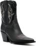 Sonora Perla leather ankle boots Black - Thumbnail 2