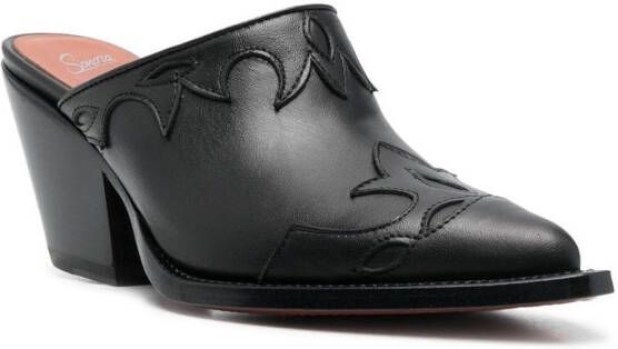Sonora Rosedale open-back boots Black