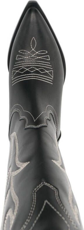 Sonora Santa Fe 35mm calf-length boots Black